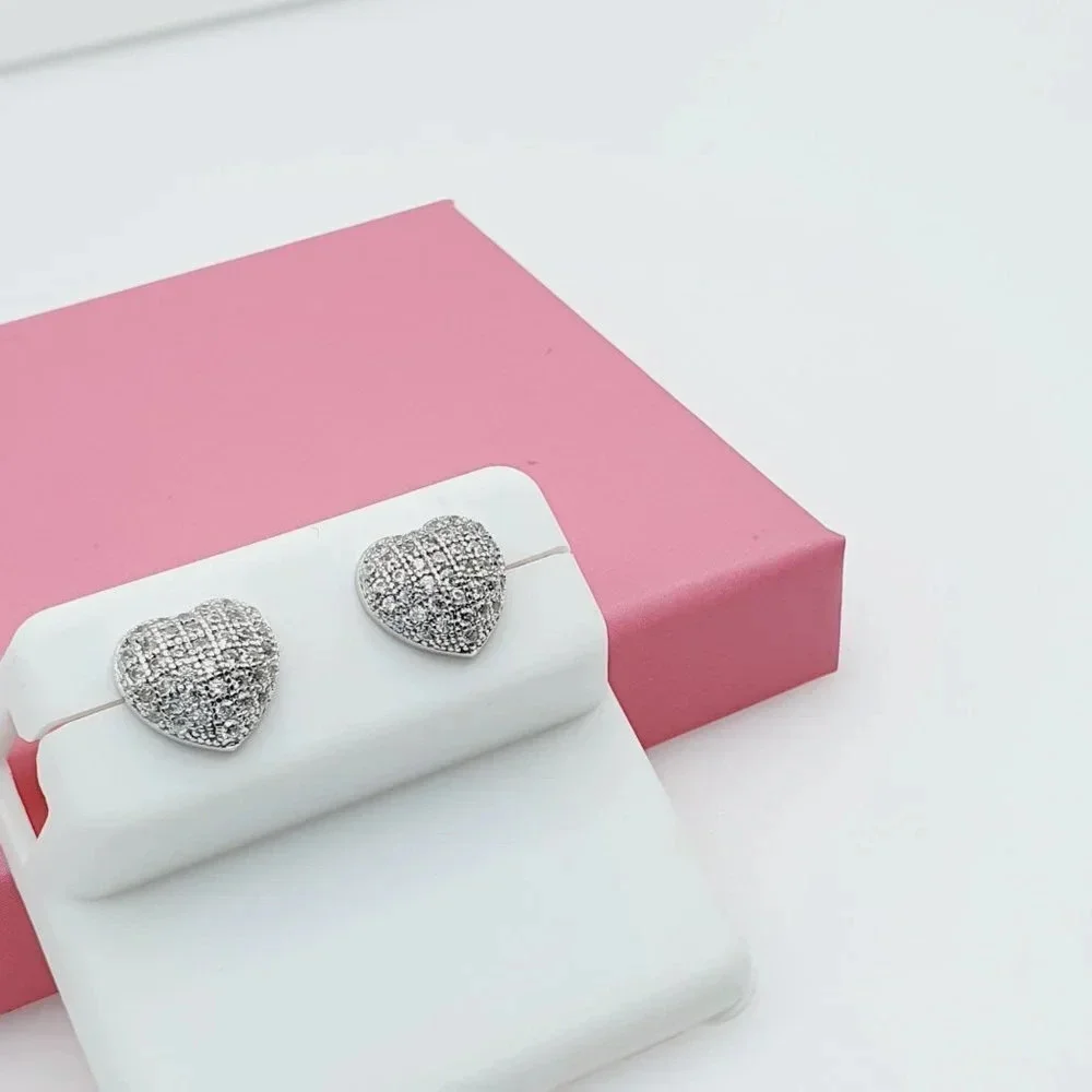 - 925 Sterling Silver Cubic Zirconia Earrings, U19254544